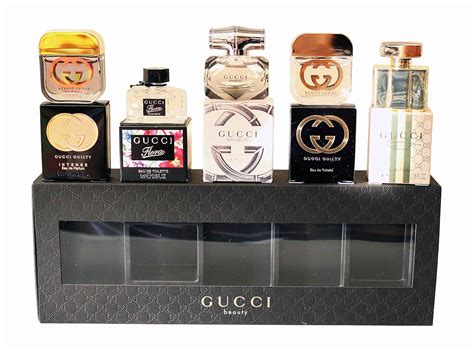 gucci perfume sets for women|Gucci miniature perfume set.